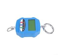 Báscula electrónica de grúa de 300 kg, báscula colgante portátil con pantalla LED, para pesca y compras de comestibles (negro)