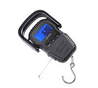 Báscula electrónica for equipaje, báscula for maletas, báscula de pesca con pantalla LCD retroiluminada, báscula electrónica digital con gancho for colgar de 110 lb/50 kg.