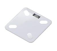 Báscula electrónica inteligente con pantalla LCD digital y balanza de cristal for medir el peso corporal