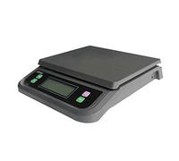 Báscula electrónica multifuncional blanca, báscula digital portátil para alimentos, adecuada para pesar café, té, joyas, comidas, etc. (Black)
