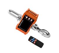 Báscula electrónica operada a distancia que incluye pantalla LED brillante, características multifuncionales, peso máximo 1,995.8 kg para varias industrias báscula electrónica colgante