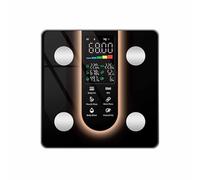 Báscula inteligente para medir la grasa corporal, equipada con una pantalla LED de 5,35 pulgadas; precisión de medición: 0,05 kg; rango de pesaje: de 0,2 a 180 kg