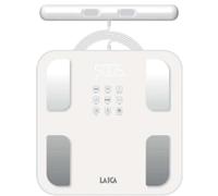 Báscula Laica PS7126 composición corporal 8 electrodos hasta 180 kg cristal templado