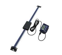 Báscula Lineal Digital precisa Báscula Lineal Digital con Pantalla LCD de 0 a 500 mm, Regla de Pantalla Externa, Pantalla remota y Lectura Digital para fresadoras Tornos,Accesorios de Montaje