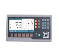 Báscula Lineal Digital precisa Gran Pantalla LCD DRO de 2 o 3 Ejes con Lectura Digital, Pantalla en 13 Idiomas, TTL DB9 para fresadoras Tornos,Accesorios de Montaje(YH800-2P)