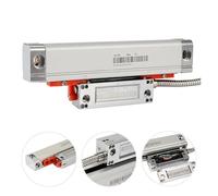 Báscula lineal digital precisa Rectificadora con sensor de desplazamiento lineal de alta precisión KA-300, regla de rejilla digital KA300 de 470 mm a 770 mm, 5 um TTL para fresadoras Tornos,Accesorios