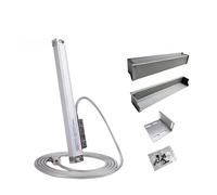 Báscula lineal digital precisa Regla de rejilla de desplazamiento del sensor de desplazamiento de 0,005 mm con e de vidrio DRO lineal delgada TTL de 450 mm a 1000 mm for torno fresador para fresadoras
