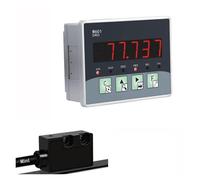 Báscula lineal digital precisa Regla de rejilla magnética de alta precisión, pantalla digital de torno chino, regla proporcional lineal magnética DRO, regla óptica de fresado para fresadoras Tornos,Ac