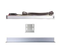 Báscula Lineal Digital precisa Regla óptica Lineal con e Lineal 5U 5V TTL DB9 Dimensiones 50 mm-450 mm for máquinas fresadoras de Torno CNC para fresadoras Tornos,Accesorios de Montaje(Working Length