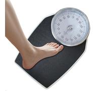 Báscula mecánica para el cuerpo de 160 kg, herramienta de medición de peso doméstico, para baño, casa, cocina, gimnasio, viaje, entrenamiento, oficina, apartamento comercial