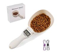 Báscula para medir Alimentos, Cuchara medidora Digital, Cuchara Multifuncional con Escala Ajustable, Cuchara para medir Alimentos y condimentos (1PC)