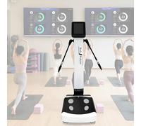 Báscula para medir la Grasa Corporal, analizador biológico Corporal preciso de 20 Pulgadas, báscula Digital, Monitor de composición Corporal y analizador de Salud.