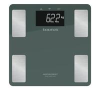 Báscula personal Taurus Inception Perfect analítica LCD cristal templado 180 kg verde