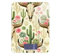 Báscula portátil boho con calavera de vaca para pesar alimentos de 11 libras/0 18 onzas 5 kg/5 g (Escenario) báscula digital en gramos y onzas con 4 unidades para hornear, hornear, pesa digital para