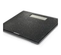 Soehnle Báscula digital Style Sense Comfort Coral, peso de baño con superfice de cristal mate de alta calidad, báscula corporal con pantalla LCD fácilmente legible, báscula plana, color negro