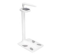 Báscula ultrasónica Multifuncional para Altura y Peso, con función de Voz, medición de Grasa Corporal, Peso, Altura, obesidad e IMC. Ideal para hogares, escuelas, Clubes y gimnasios.