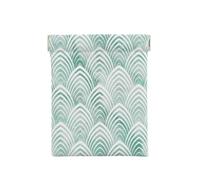 Básculas Aqua Mint Blanco Geometría Mármol, Squeeze Top Wallet Bolsa de Almacenamiento para Mujer Monedero pequeño Bolsa de Cambio