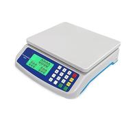 Básculas Digitales, Báscula de cocina digital de 30 kg/1 g con función de tara, báscula contadora de acero inoxidable