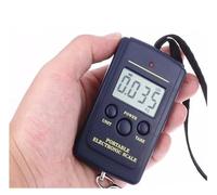 Básculas digitales prácticas de 40kg/10g, básculas electrónicas de mano for pesca, báscula electrónica Digital de bolsillo Lcd con gancho for colgar, equipaje