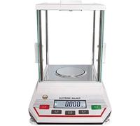 Básculas electrónicas Balanzas analíticas de Laboratorio 500G/0.001G Balanza de joyería Digital de Alta precisión Balanza electrónica LCD para la Escuela (100g/0.001g)