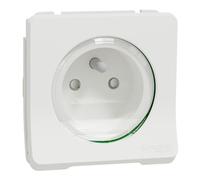 Base 2P+TTF conexion rapida IP55 Blanco