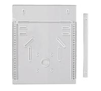 Base acrílica a prueba de deslizamiento, base fácil de instalar, 28 x 25 cm, fijación segura para bordes de mármol, plataforma de máquina Machi Secure