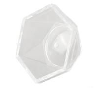 Base acrílica transparente decorativa para esferas Solución elegante y moderna de visualización (M)