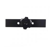 Base adaptadora de zapata, placa de aluminio, soporte de doble zapata fría, barra de extensión para micrófono, soporte de luz para cámara réflex digital, adaptador profesional caliente con doble