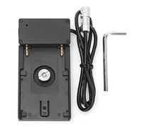 Base Adaptadora para Batería NP - F Series, Soporte de Montaje para Cámara, Salida 12V, Compacto y Portátil - Indicador de Energía, Fuerte Compatibilidad, Uso Profesional en Vid