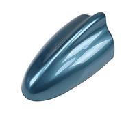 Base Adhesiva Decorativa Universal para Antena aérea de Techo de Coche, con diseño de Aleta de tiburón, para Ford, Toyota, Nissan y BMW (Azul Kingfisher)