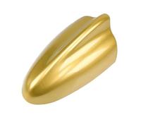 Base Adhesiva Decorativa Universal para Antena aérea de Techo de Coche, con diseño de Aleta de tiburón, para Ford, Toyota, Nissan y BMW (Dorada)