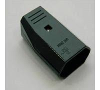 Base aérea bipolar 10A 250V negra - 20 uds.