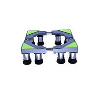 Base ajustable para lavadora - 4/8/12 pies con diseño antivibración. Se adapta a lavadoras de 45 a 65 cm. Soporta hasta 400 kg. Ideal para la estabilidad de lavadoras-secadoras y refrigeradores.