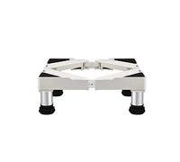 Base ajustable para lavadora y secadora, resistente, capacidad de 300 kg, se adapta a 42-65 cm, perfecto para refrigeradores y electrodomésticos, soporte para lavadoras y secadoras [F50-410]
