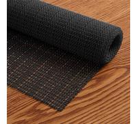 Base Alfombrilla Antideslizantes 100 x 135 cm Multiusos de PVC, Lavable, Cortable, Reutilizable y sin Olores, Base Antideslizante para Alfombra/Estera de Agarre de Alfombras Paraa Colchón, Negro