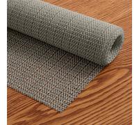 Base Alfombrilla Antideslizantes 120 x 250 cm Multiusos de Pvc, Lavable, Cortable, Reutilizable y sin Olores, Base Antideslizante para Alfombra/Estera de Agarre de Alfombras Paraa Colchón, gris marrón