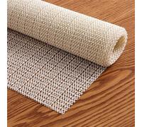 Base Alfombrilla Antideslizantes 85 x 85 cm Multiusos de PVC, Lavable, Cortable, Reutilizable y sin Olores, Base Antideslizante para Alfombra/Estera de Agarre de Alfombras Paraa Colchón, Blanco