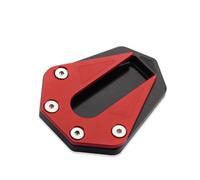 base ampliada Supporto Per Cavalletto Laterale Per Benelli TRK502 2017-2018 TRK502X 2020, Per Almohadilla soporte lateral(Rojo 1)