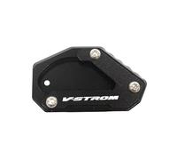 base ampliada Supporto Per Cavalletto Laterale Per Moto, Per SUZUKI V-STROM 650/XT VSTROM DL650 VSTROM650 2004-23, Piastra Di Per, Estensione, Base Allargata Almohadilla soporte lateral(Negro)