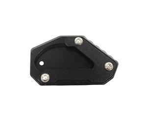 base ampliada Supporto Per Cavalletto Laterale Per Moto, Per SUZUKI V-STROM 650/XT VSTROM DL650 VSTROM650 2004-23, Piastra Di Per, Estensione, Base Allargata Almohadilla soporte lateral(Negro 1)