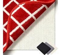 Base Antideslizante Alfombra 160 x 205 cm Multiusos de PVC, Lavable, Cortable, Reutilizable y sin Olores, Alfombrillas Antideslizantes Adecuado para Parqué O Baldosas, Blanco