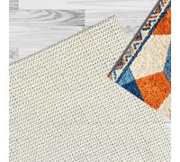 Base Antideslizante para Alfombra 65 x 180 cm Segura e Inodora Alfombra Antideslizante Universal Can Be Cut to Any Size Easily para Cajones Cocina Estantes, Blanquecino