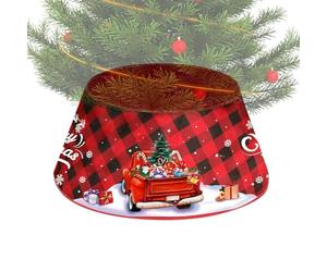Base avvolgente per albero di Natale collare decorativo tessuto resistente diseño festivo elegante accessorio natalizio | per appartamento casa camera da incontri familiari celebrazioni eventi i