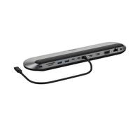Belkin Inc014btsgy Base Para Portátil Y Replicador De Puertos Alámbrico Usb 3.2 Gen 2 (3.1 Gen 2) Type-c Negro, Gris