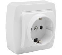 Base fija de superfície de 2P+T 16A 250V de 74x72x28mm Solera MUR60U