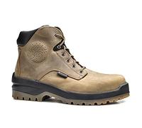 BASE, Buffalo Top, bota de seguridad, Platinum, color beige y negro, S3 HRO HI CI SRC, talla 39
