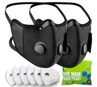 BASE CAMP M Plus - Funda facial con filtros de carbón activo (2 unidades)