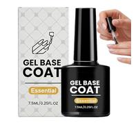 Base Coat Nail Gel, 7.5ml Long Lasting Protective Manicure Base Layer, Strengthening Nail Foundation Gel for DIY Home Salon Spa Fingernail Design Beauty Care for Women Girls Professionals