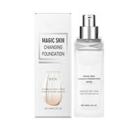 Base Color Que Cambia De Color - Base Que Cambia De Color Para Piel Madura | Crema Correctora De Tono Con Cobertura SPF 30 Efecto Glow Y Antiedad Para Mujeres
