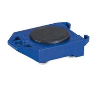 WAGNER Plataforma de Carga MM 3171-12 x 8 cm - Plataforma Giratoria, Certificado TÜV & GS - para el Transporte y Traslado de Muebles, 200 kg de Capacidad de Carga, Antivuelco - 20317101